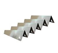 BEAZOOM Lot de 5 aromatisants en acier inoxydable pour barres Weber Spirit II E310 S320 E330, pièces de rechange pour tentes chauffantes de 388,6 cm