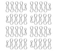 BEAZOOM Lot de 5 clips de rechange pour pont de tondeuse, comprenant 4 goupilles fendues 194209 7/16" et 1 goupille fendue 194208 de 5/16" pour tondeuse