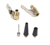 BEAZOOM Lot de 8 adaptateurs de valve compacts en métal pour pneus de voiture, vélo, ballons de sport, outils essentiels de réparation automobile