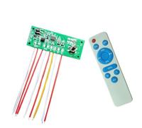 BEAZOOM Panneau contrôleur de lumière solaire double mode avec télécommande, support LED blanc et jaune, compatible batterie 3,2 V/3,7 V, détection de lumière pour allée de jardin