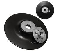 BEAZOOM Patin de support de 150 mm pour meuleuse d'angle M14, support de disque de ponçage avec écrou de blocage, design en plastique durable et métal pour polisseuses et meuleuses