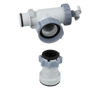 BEAZOOM Pour Intex 10747 10722 pour assemblage de valve à piston de rechange, pour grand kit d'adaptateur de pompe de filtre de piscine compatible avec les pompes 1500 2500 4000 GPH et systèmes d'eau