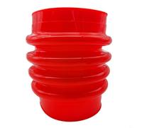 BEAZOOM Rammer Housse de protection télescopique en cuir pour boîte pliable et épaisse pour compacteurs de construction (rouge)