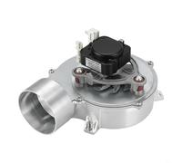 BEAZOOM Ventilateur de courant d'air en alliage d'aluminium 220 V pour four à granulés de 30 W, moteur silencieux sans balais pour poêle et gril