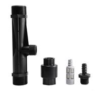 BEAZOOM Venturi Mélangeur d'engrais d'irrigation 5,1 cm, dispositif d'injecteur de système d'égouttement, arrosage de jardin, applicateur en plastique