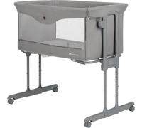 Bebeconfort Amara, Lit d'appoint bébé, 0- 6 mois, 0-9 kg, Co-Sleeper, 2-en-1 Lit d'appoint & Poussette, Tinted Graphite
