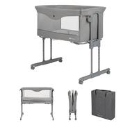 Bébé Confort - Berceau cododo Amara - 2 en 1, 0-6 mois 0-9 kg, pliable en 3 secondes - Tinted Grey