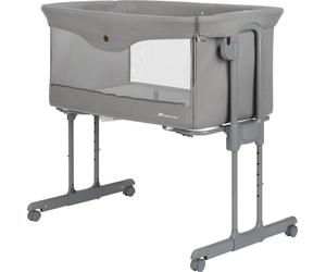 Bebeconfort Amara, Lit d'appoint bébé, 0- 6 mois, 0-9 kg, Co-Sleeper, 2en1 Lit d'appoint & Poussette, pliable en 3 secondes, Tinted Grey