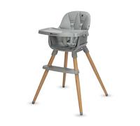 Bebeconfort Avista 2, chaise haute 4 en 1, chaise haute bébé évolutive, rehausseur, chaise pour repas, chaise enfant, 6 mois - 14 ans (9-60 kg), coussins rembourrés, tablette réglable, Tinted Grey