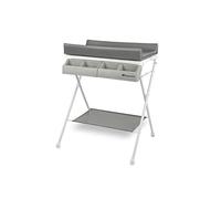 Bebeconfort Baltic matelas à langer avec baignoire, pliable, compact, matelas rembourré inclus, couleur Grey Mist