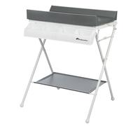 BEBECONFORT Baltic Table à langer et baignoire 2en 1, Pliable, De la naissance à 12 mois (11kg), Mineral Gray