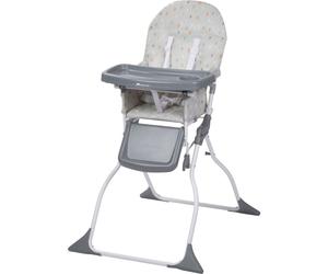 Bebeconfort Keeny chaise haute pliante - chaise pour enfant ultra-compacte - Warm Grey, Gris