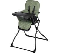 Bebeconfort Lily, chaise haute pour bébé, 6 mois-3 ans, 9-15 kg, ultra-compacte et pliable, chaise haute légère (4 kg), facile à nettoyer, Mineral Green