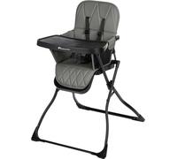 Bebeconfort Lily, chaise haute pour bébé, 6 mois à 3 ans, 9 à 15 kg, pliable et ultra-compacte, chaise haute légère (4 kg), facile à nettoyer, gris minéral