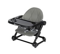 Bebeconfort Moly, rehausseur de chaise enfant, 6 mois-3 ans, 9-15 kg, chaise haute légère portable, compacte et pliable, Tinted Grey