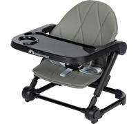 Bebeconfort Moly, rehausseur de chaise enfant, 6 mois-3 ans, 9-15 kg, chaise haute légère portable, compacte et pliable, Tinted Grey