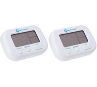 BEBECONFORT Thermomètre Hygromètre, Mesure la Température et L’humidité, Convient dès la Naissance, 1 Unité (Lot de 2)