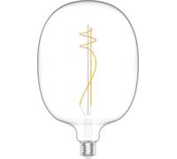 BeBulbs Lampadina LED Trasparente Ovale 170 11W 1210Lm E27 2700K Dimmabile - H01