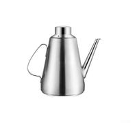 Bec à Huile 304 Anti-Fuite Grande Ouverture - Verseur Précis Gouttes pour Cuisine - pour bouteille 450ml Argent(24oz)