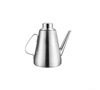 Bec à Huile 304 Anti-Fuite Grande Ouverture - Verseur Précis Gouttes pour Cuisine - pour bouteille 450ml Argent(18oz)