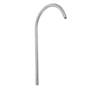Bec D’évier la Cuisine Col de Cygne en Acier Inoxydable Argenté | Remplacement Rapide, Design Flexible, Usage Évier Domestique Cuisine, Robinet Fontaine A Punch