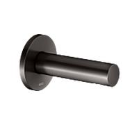 Bec de baignoire KEUCO IXMO 59545350001 saillie 130 mm, titane noir brossé, rosace ronde