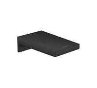 Hansgrohe Bec pour mitigeur de baignoire Metropol 32543670 saillie 185 mm montage mural noir mat