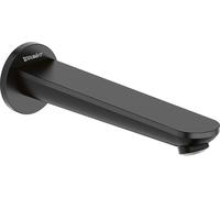 Bec déverseur pour baignoire Duravit Wave, saillie 202 mm, WA5240010046, Couleur: Noir Mat