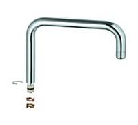 Bec en U Grohe chromé 13096000 pour mitigeur d'évier Minta