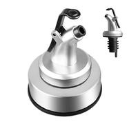 Bec Verseur Huile D'Olive Buse Réutilisable En Acier Inoxydable À Pression | Bouchon distributeur huile et vinaigre Pour Vinaigre Vin De Cuisine Sauce Soja Cuisine Quotidienne Table À Manger