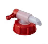 Bec verseur polyvalent en plastique pour bidons DIN 51 et DIN 61, débit fluide de liquide et dosage précis sans bruit de collage (1 pièce DN61)