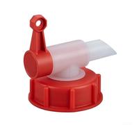 Bec verseur polyvalent en plastique pour bidons DIN 51 et DIN 61, débit fluide de liquide et dosage précis sans bruit de collage (1 pièce DN51)