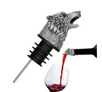 Bec verseur pour whisky - Bec verseur pour liqueurs, bec verseur pour liqueurs, aérateur diffuseur pour liqueurs, vin frais, sans danger | Bec verseur rapide en acier inoxydable avec bouchon à charniè