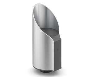 Bec verseur vin PREMIRO 8 cm, argent, acier inoxidable, Zack