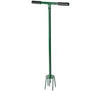 Outil de jardinage - RIBILAND - Beche a griffes - Aeration de la terre sans la retourner - 100cm de hauteur