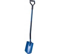 Bêche - Bêche de jardin - Lame métallique - Pointe acérée - Manche ergonomique - 129 cm