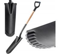 Bêche de jardin - Bêche de drainage - Lame étroite - Long manche - Pointe acérée - Longueur totale 124 cm