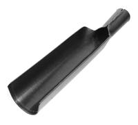 Bêche de Jardin en Métal, Manche Ergonomique, Coupe-Racines | Acier au Manganèse Épaissi, Noir, pour Jardiniers et Campeurs, Plantation Facile, Sol Dur, Massif