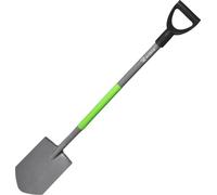 Bêche de jardin - Pelle/bêche - Longueur 119 cm - Tranchant - Lame métallique - Pour les travaux de jardinage et de terrassement
