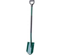 Bêche de jardin - Pelle - Lame pointue - 118 cm - Lame métallique - Manche ergonomique