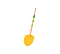 Leborgne, Bêche de Jardinage pour Enfant, Longueur du Manche 70 cm, Tête en Plastique Durable, Manche en Bois PEFC, Couleur Aléatoire (Jaune ou Vert), Idéale pour Initier Les Petits au Jardinage