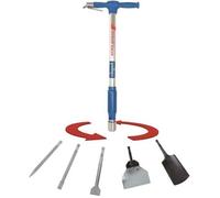 Bêche pneumatique universelle 5-en-1 SCHEPPACH - AERO 2 SPADE - Fer forgé - Pression de travail 6,3 bars