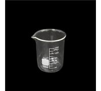 Bécher de laboratoire avec bec verseur, Bécher en verre borosilicaté, récipient scolaire, matériel de laboratoire d'expérimentation, 25-2000 ml(150)