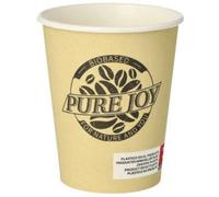 Becher Pure Joy 87867 0,2l Pappe Creme 50 St./Pack. - Papstar