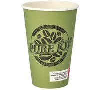 Becher Pure Joy 87868 0,3l Pappe Grün 50 St./Pack. - Papstar