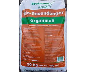 Beckmann NPK 9+3+6 Engrais biologique pour gazon 20 kg