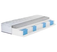 BECO Matelas boxspring à ressort ensachés Royal Flex KS, 7 zones, avec surmatelas amovible (H2, 90 x 200 cm)