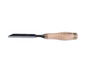 Bédane de menuisier - double virole laitonnée - lame 6 x 145 mm EMILE PEYRON