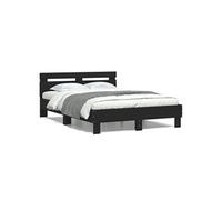 vidaXL Cadre de lit sans Matelas Noir 120x200 cm