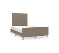 Bedframe zonder matras 120x190 cm stof taupe3270503